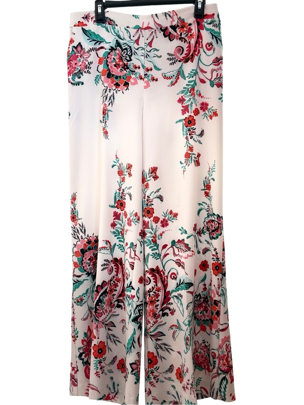 New York & Company Women's Floral Print Palazzo Pants